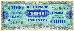 Billet 100 francs 1944