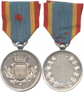 Mâcon 1871 Médaile prix Argent (coll. Oleg)