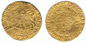 Cavalier d'or de Philippe le Bon (exemplaire Dijon-Numismatique)