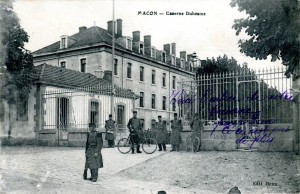 La caserne Duhesme durant la grande guerre (coll. privée)