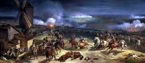 La bataille de Valmy - 20 septembre 1792. Peinture de Jean-Baptiste Mauzaisse - 1835