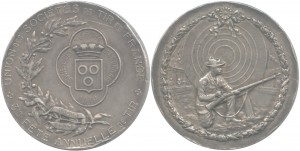 Mâcon Médaille de tir de 1903 en argent (Coll. Oleg)