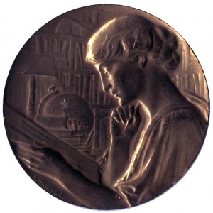 l'Etude - Médaille d'Alexandre Morlon